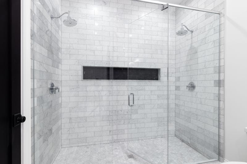 Expansive Shower Areas